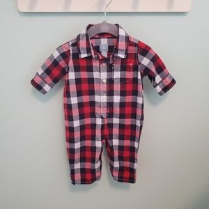 Baby Gap Plaid Romper